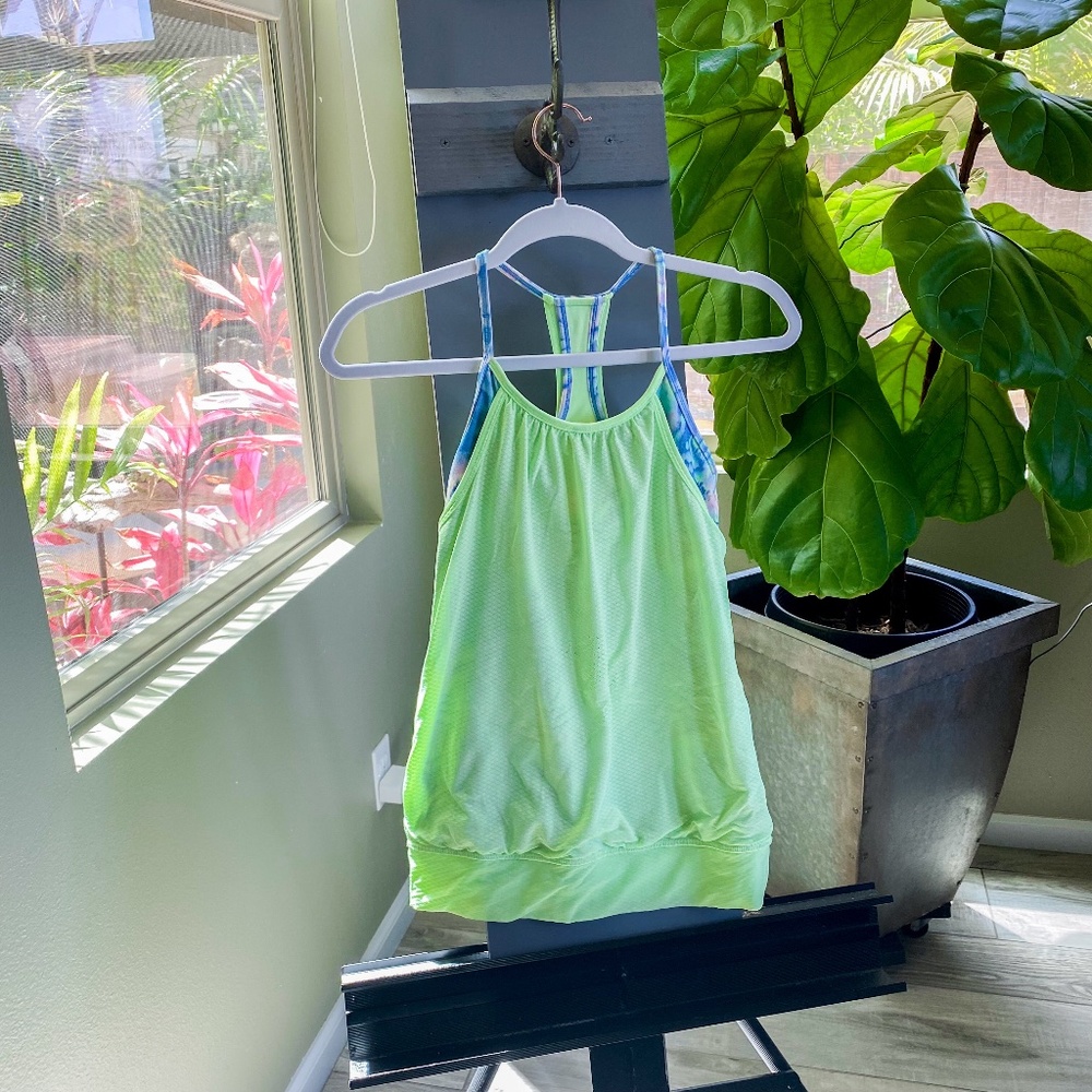 Girls Double Athletic Tank